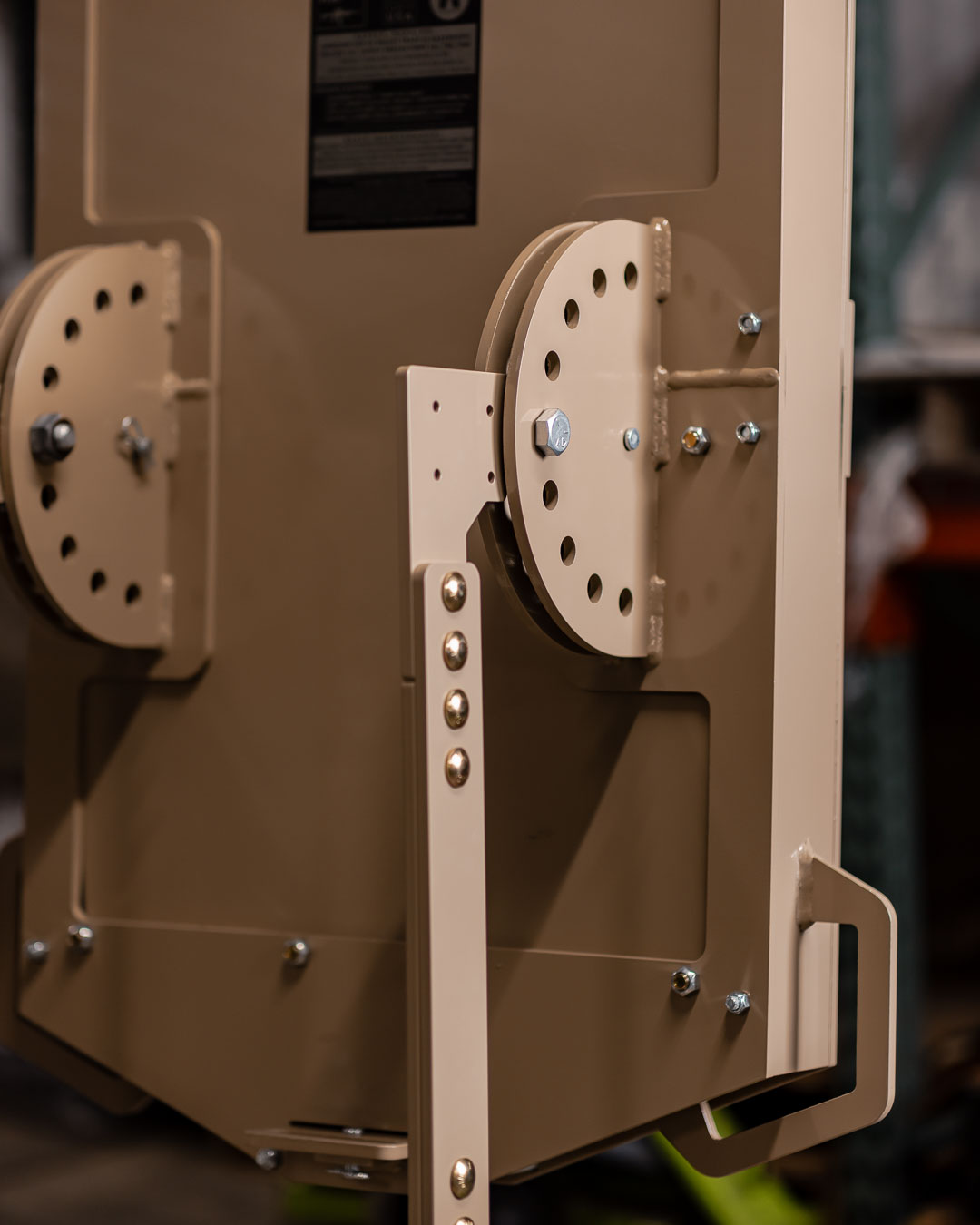 Back of the Armored Post and MOD 1