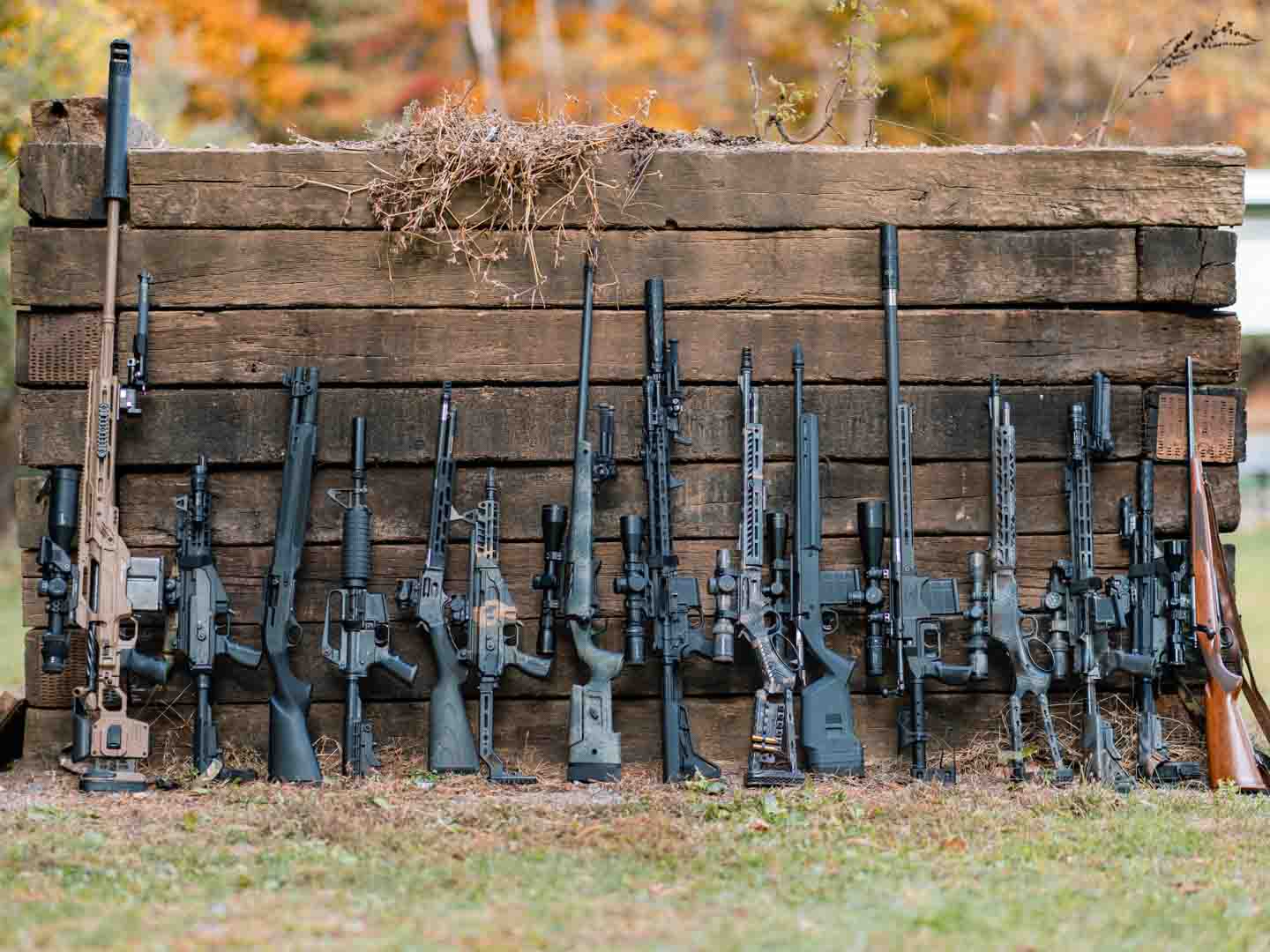 TA Targets Guns vs. Bullet Trap Every Caliber of Guns that we have vs a Bullet Trap