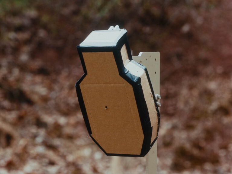 Do bullets ricochet from steel targets? 