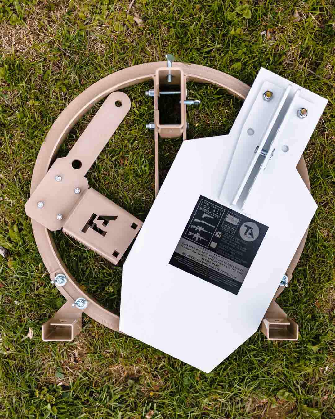 Complete AR550 Steel Target Solution for any range. C Zone A-DAP Target