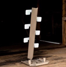 AR550 Rifle Rated Dueling Tree Shooting Target