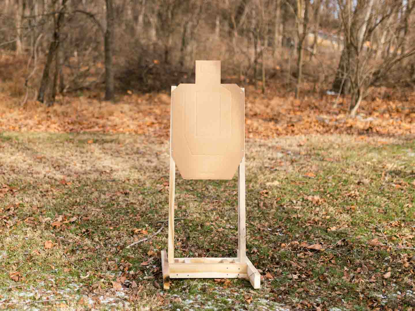 DIY USPSA Cardboard Target Stand