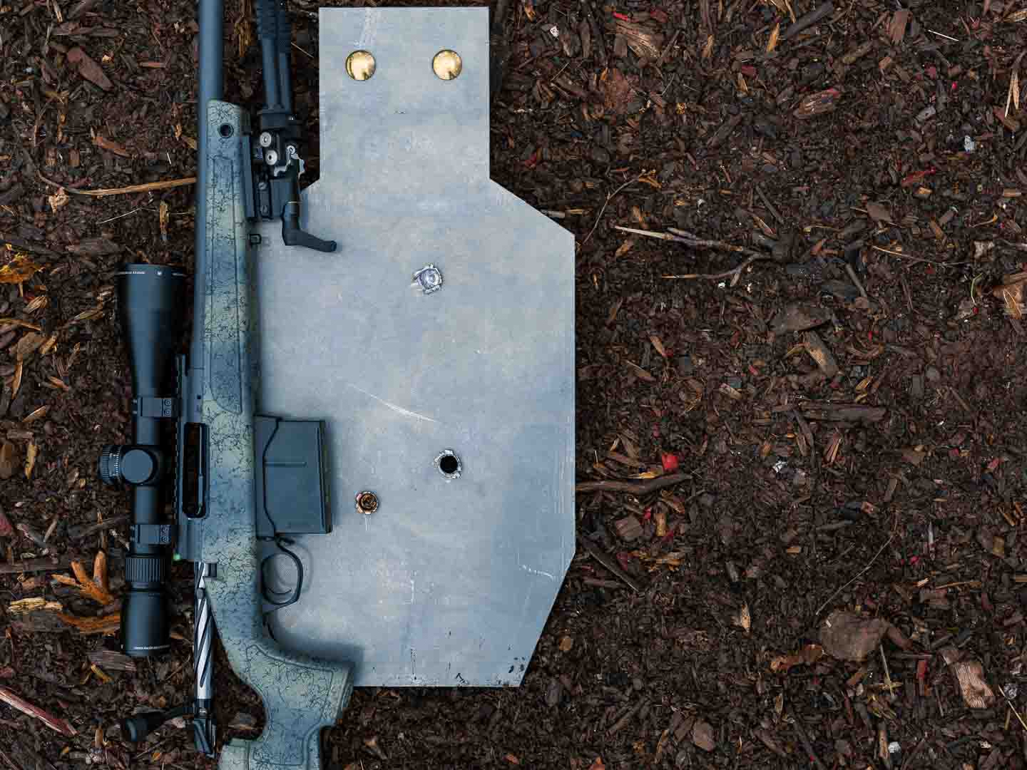 the Bergara B-14 HMR chambered in 300 PRC with the Mild Steel C Zone.