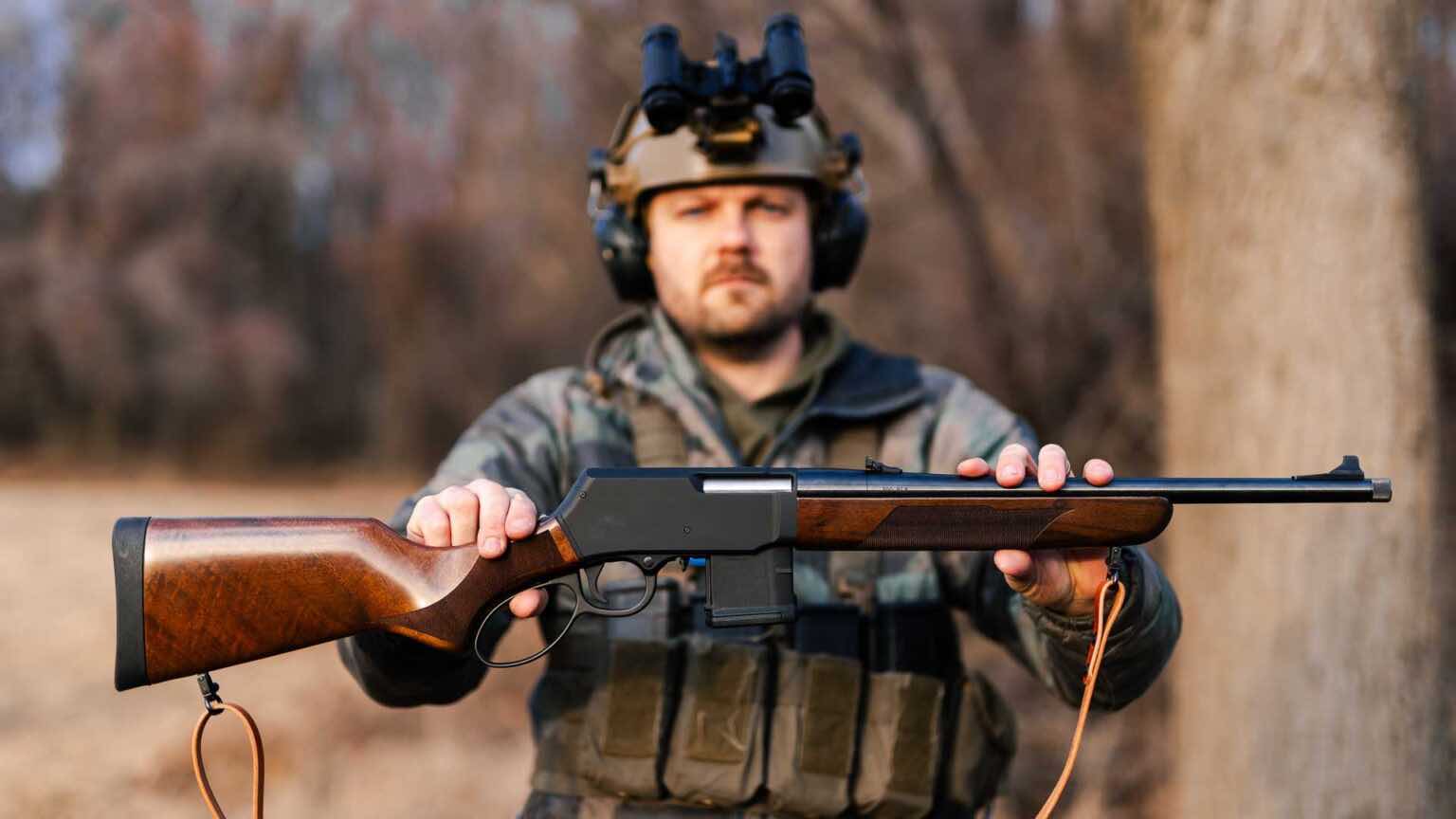 H023 Henry Lever Action Supreme Rifle