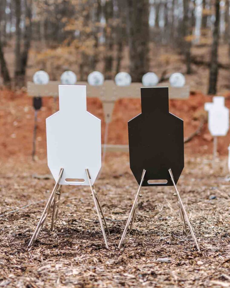 TA Targets Grounder Target System, most portable steel target