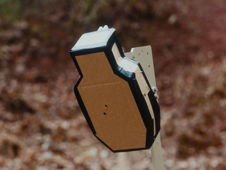 Do bullets ricochet from steel targets? 