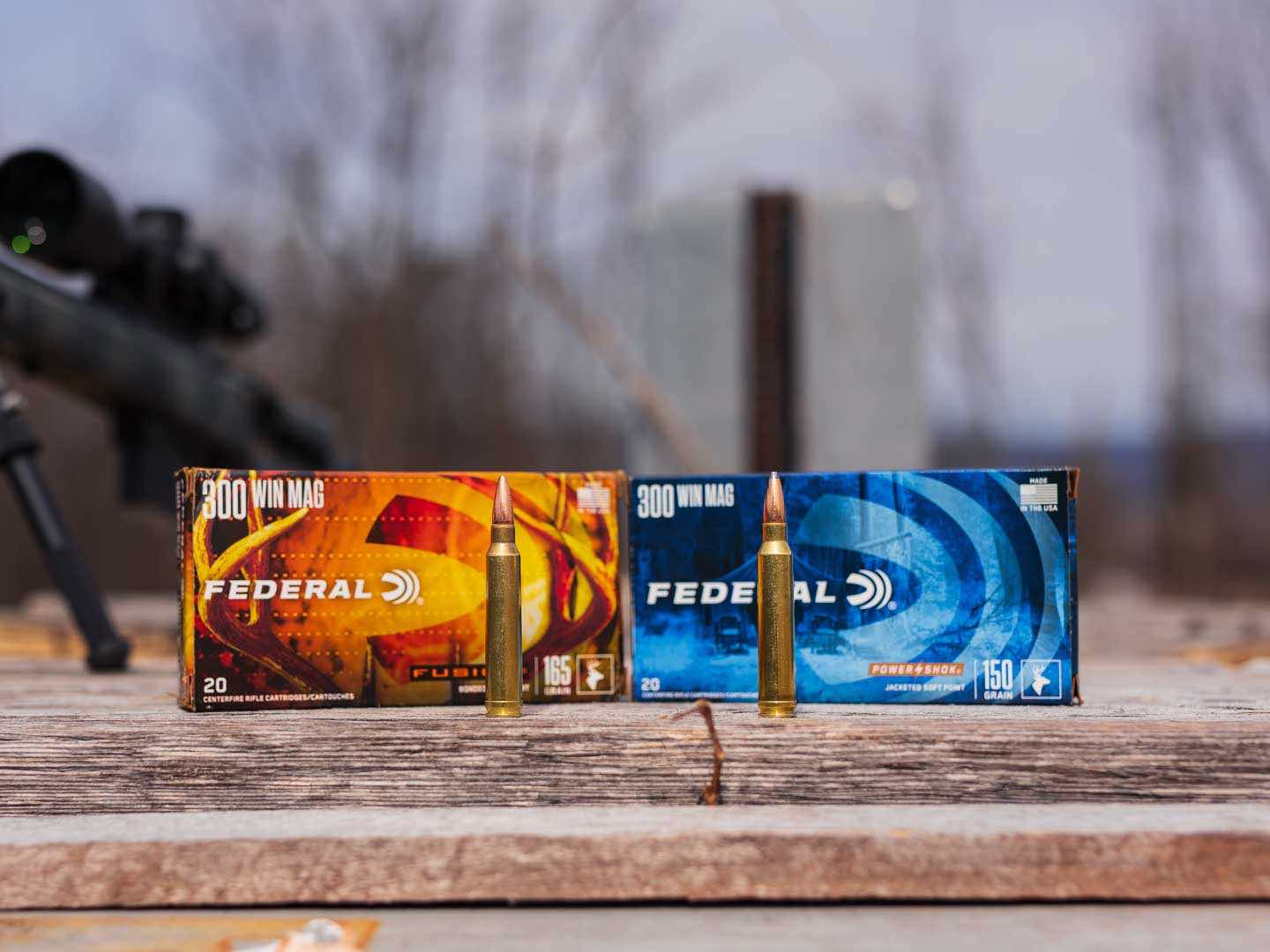 Federal Fusion Ammo and Federal powershok ammo