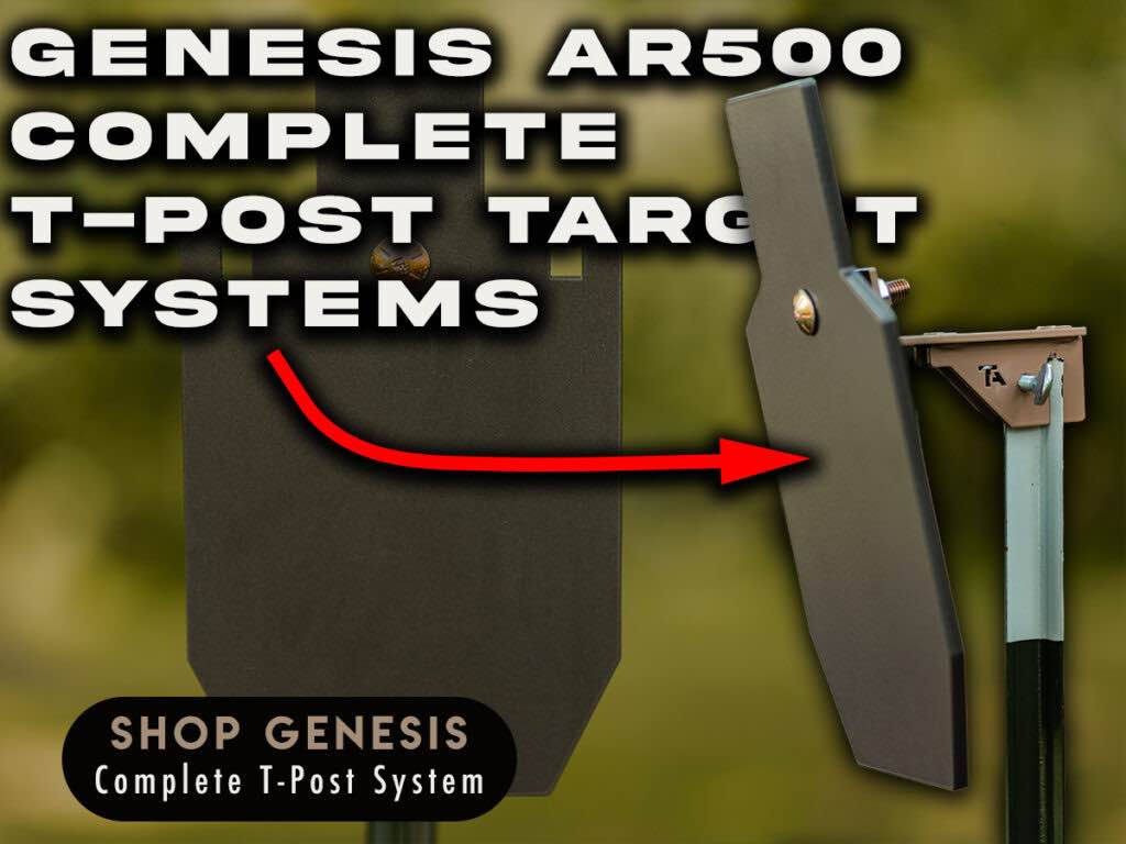 Genesis AR500 Complete T-Post Target Systems