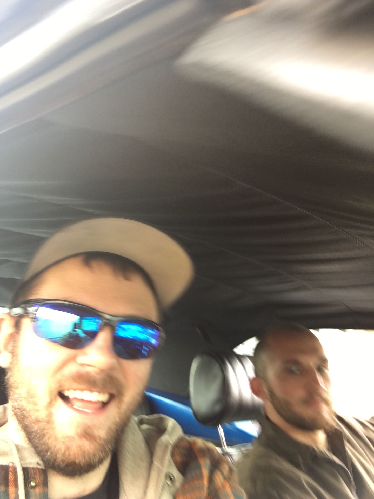 Jared and Ethan going to trade shows together 