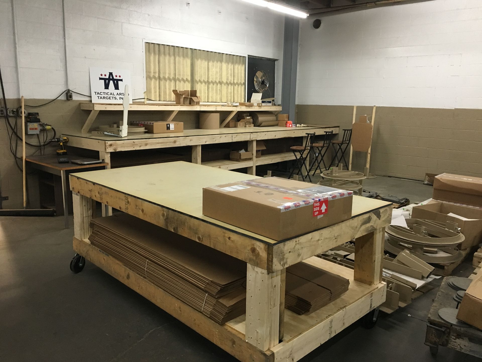 TA Targets first shipping bay