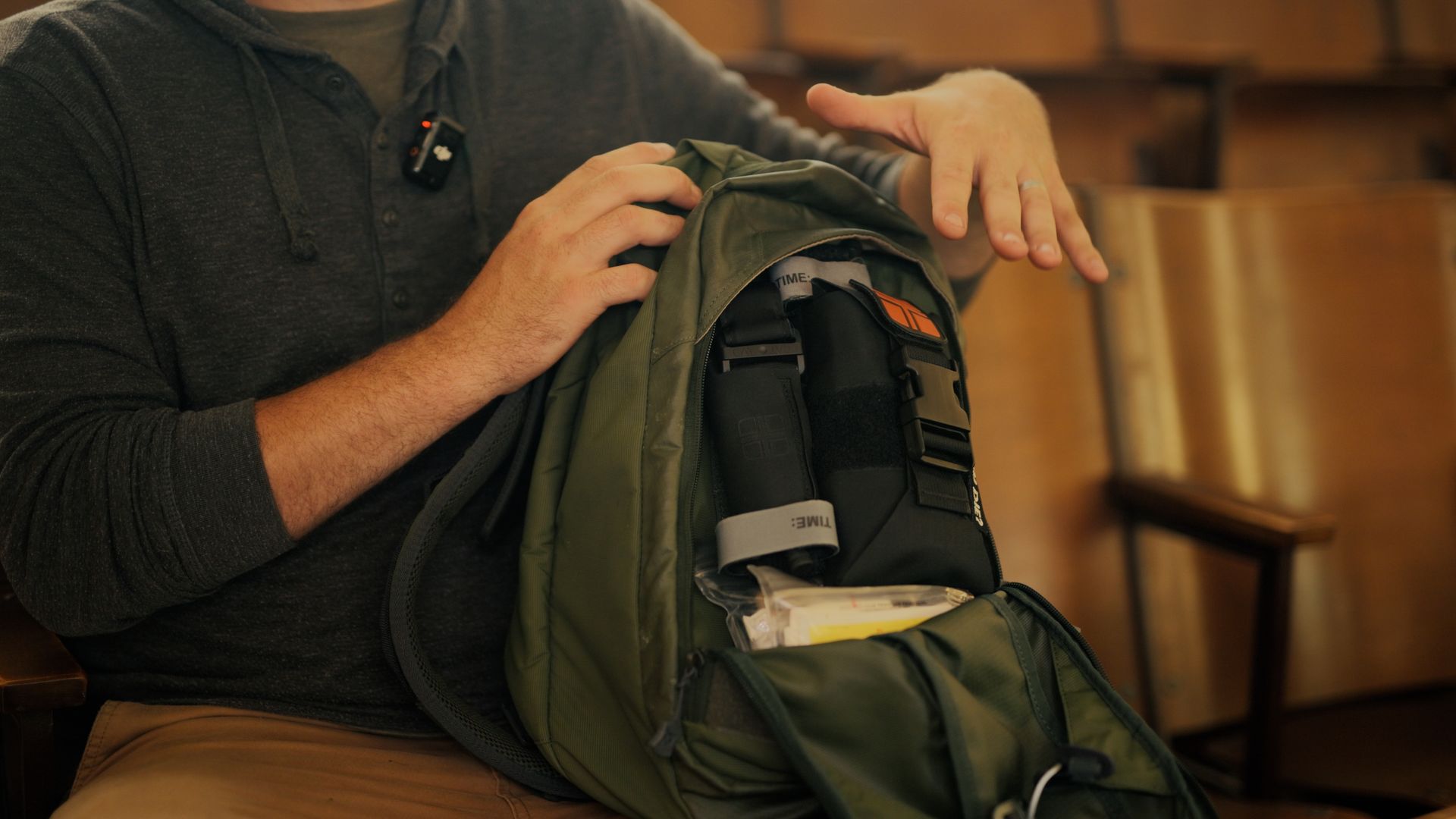 Vertx Bag with Live The Creed Medical Kits