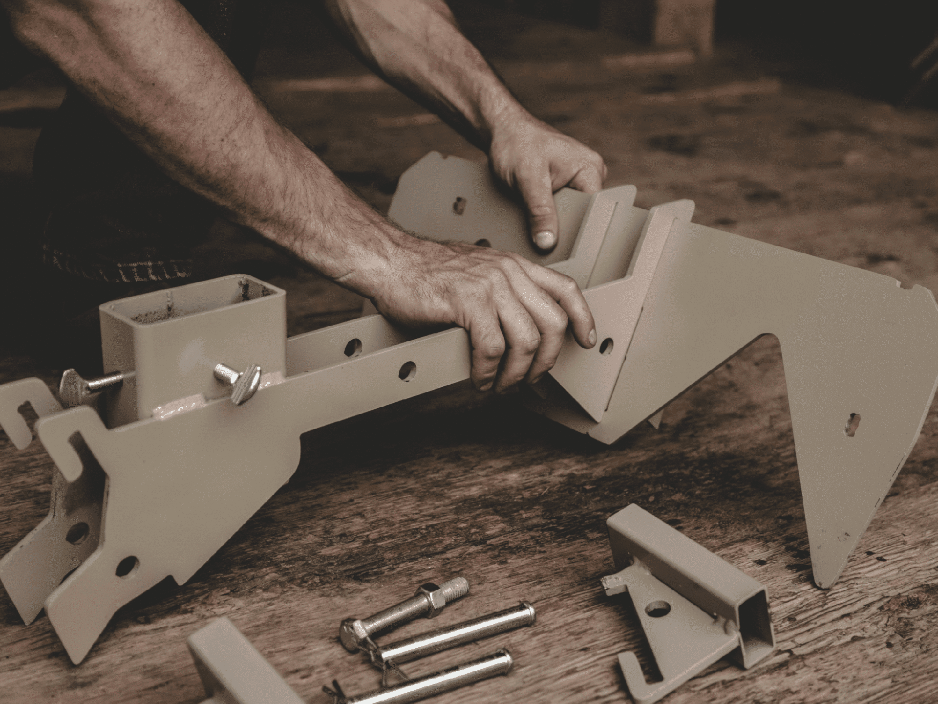 Assembling the Arachnid Target Stand