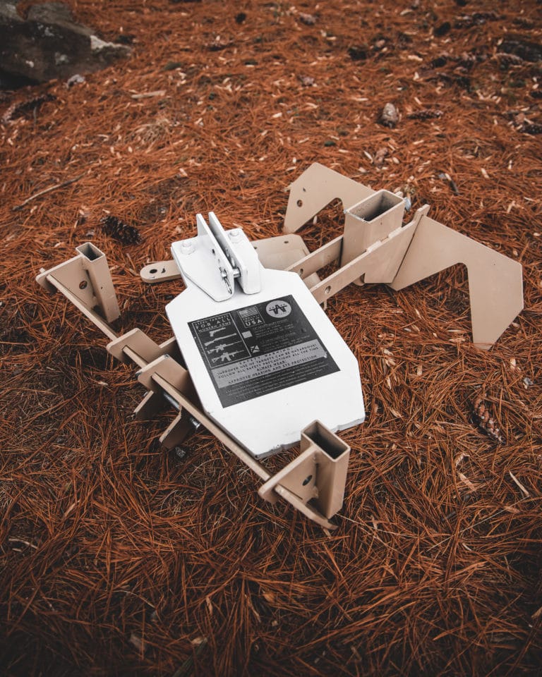 AR550 Target System TA Targets Mini A-DAP System with Arachnid Base