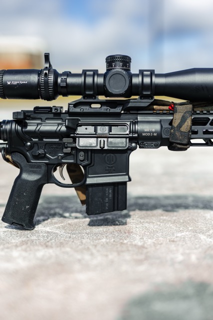 Vortex Eagle mounted on a PWS 6MM ARC