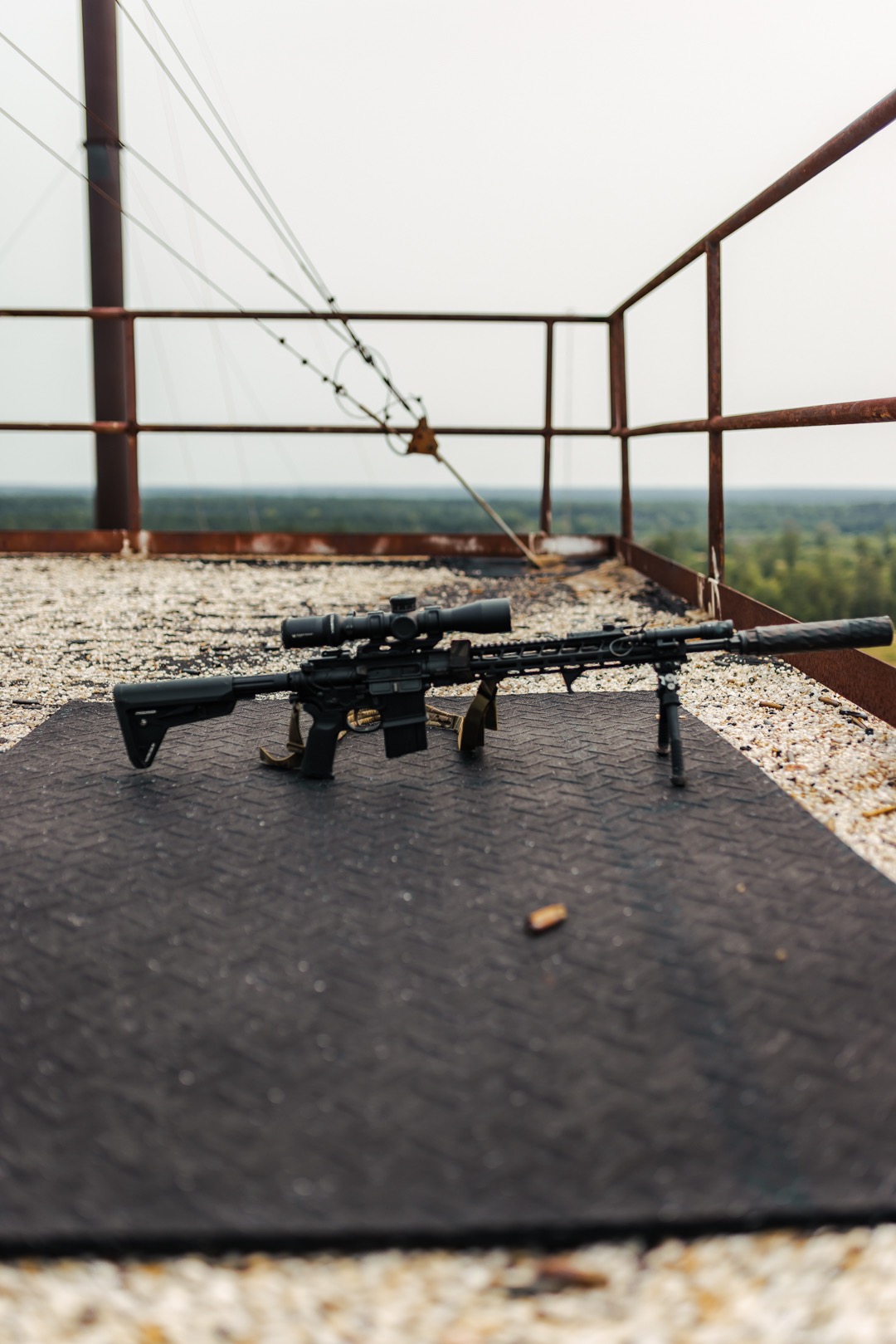 6MM ARC on top of a building