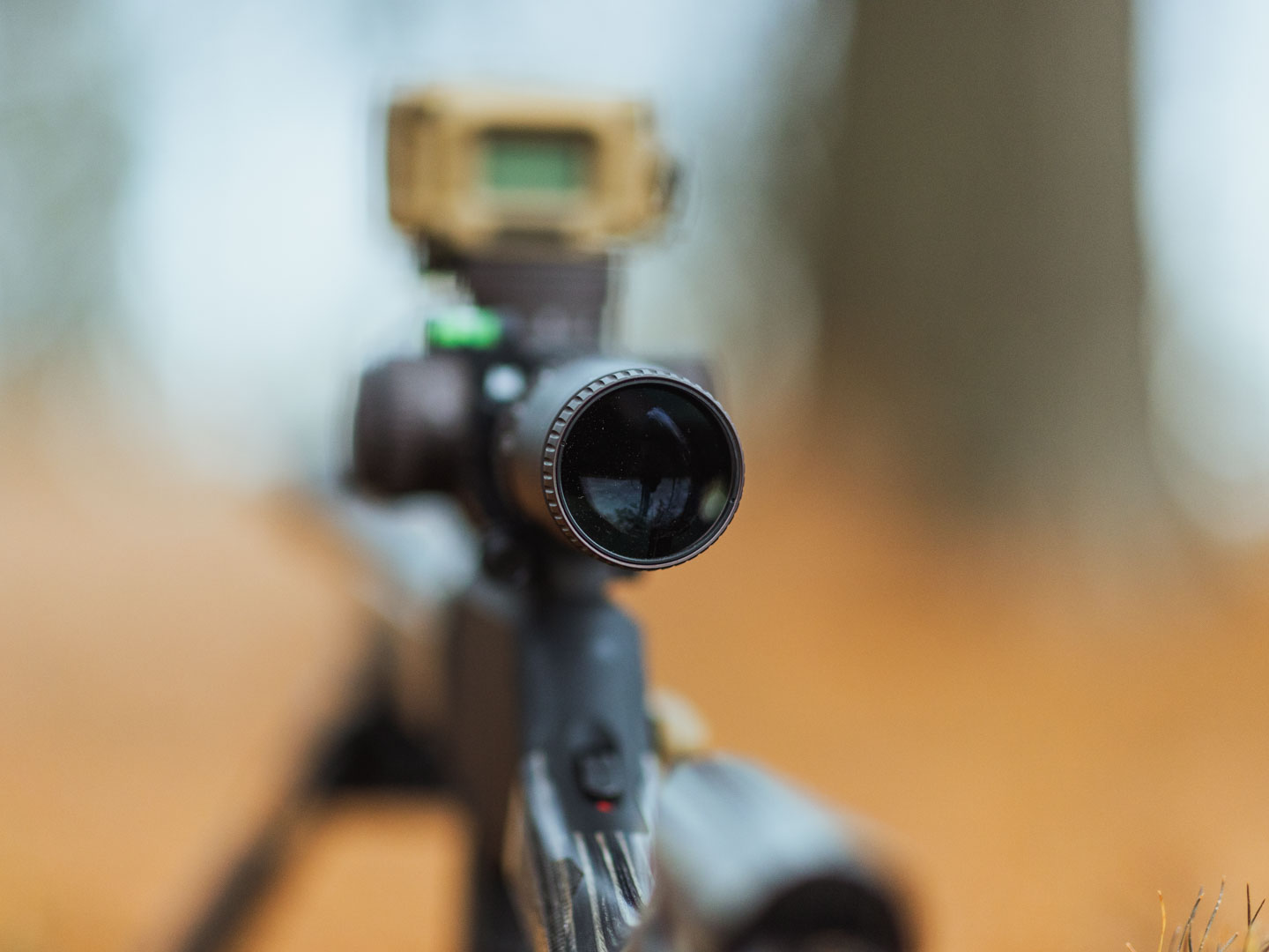 Close up on the Razor HD 4-24 FFP MRAD Scope