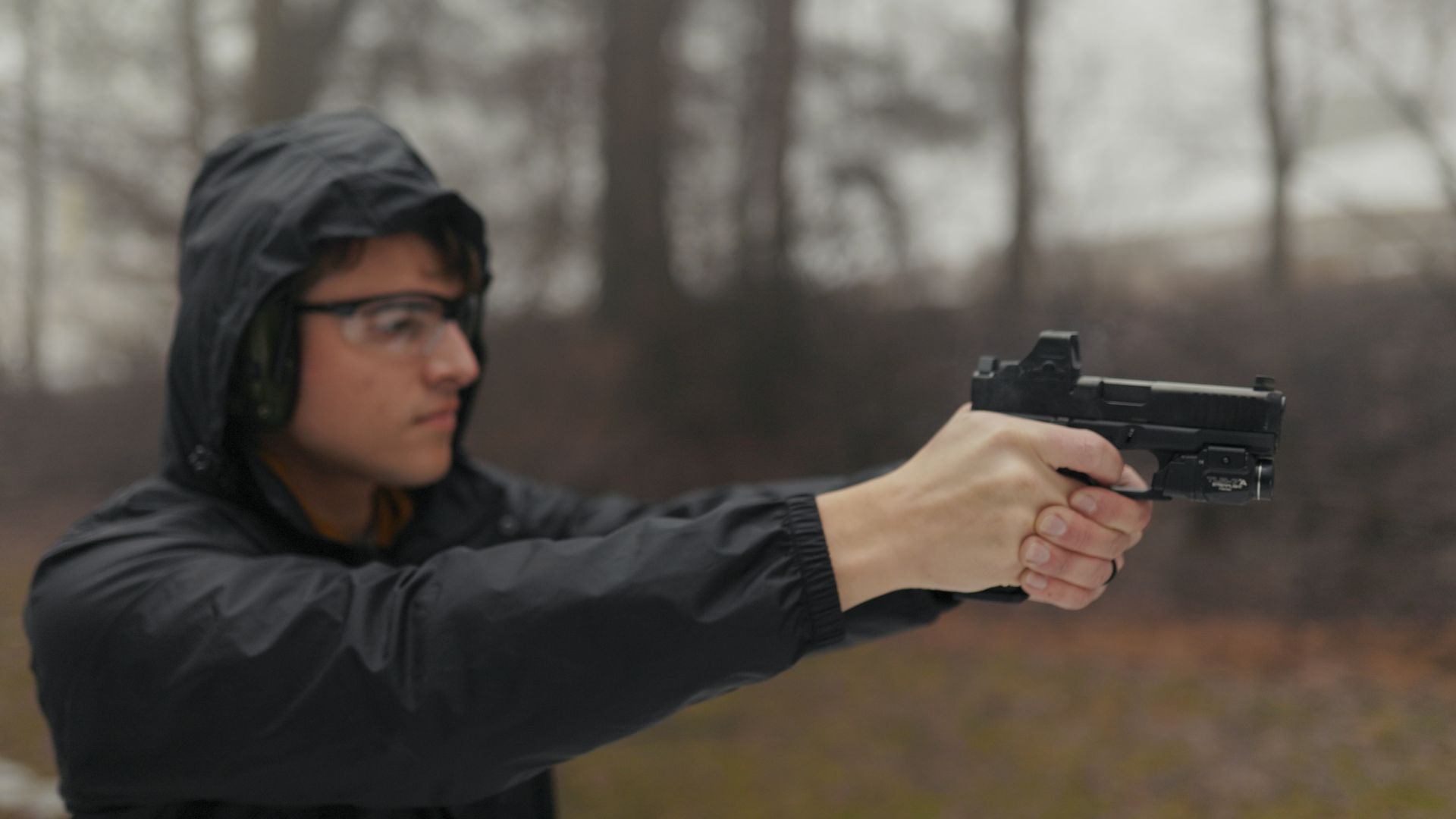 Training with a Glock 19 Brenton at TA Targets, training with his Gen5 Glock 19.