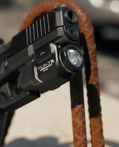 Streamlight TLR-7A on Glock 19 Pistol