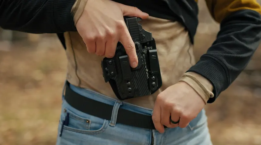 Inside the Waistband Glock 19 with T-Rex Arms Raptor Holster