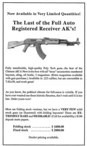 History of Full Auto AK's History of Full Auto AK's