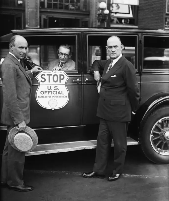 U.S. Official sitting in his car U.S. Official sitting in his car