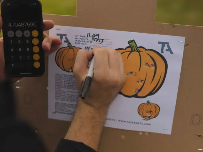 Scoring the 2023 Pumpkin Drill Scoring the 2023 Pumpkin Drill