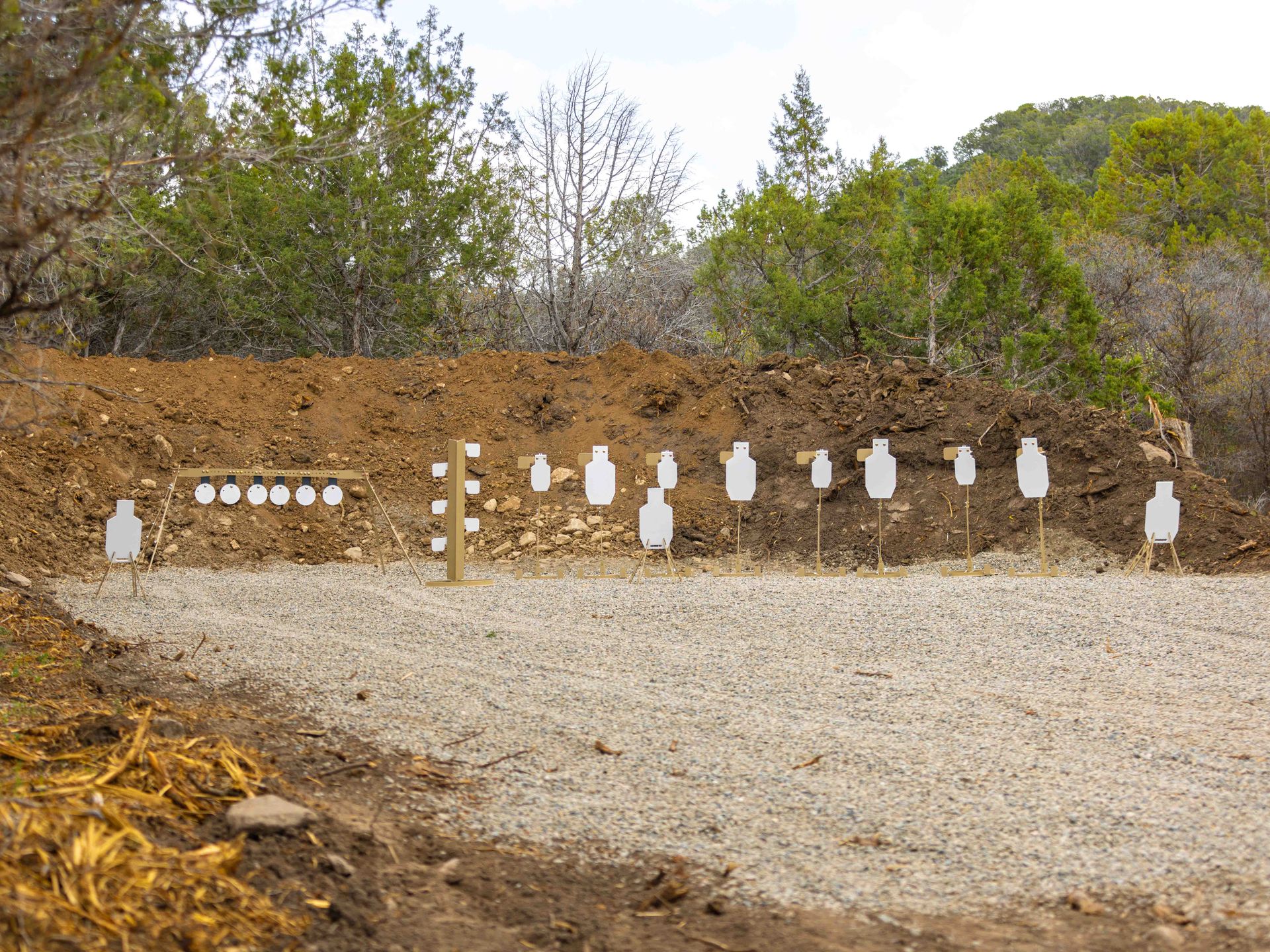 Range Alpha Flat Range in Colorado with TA Targets AR550 steel