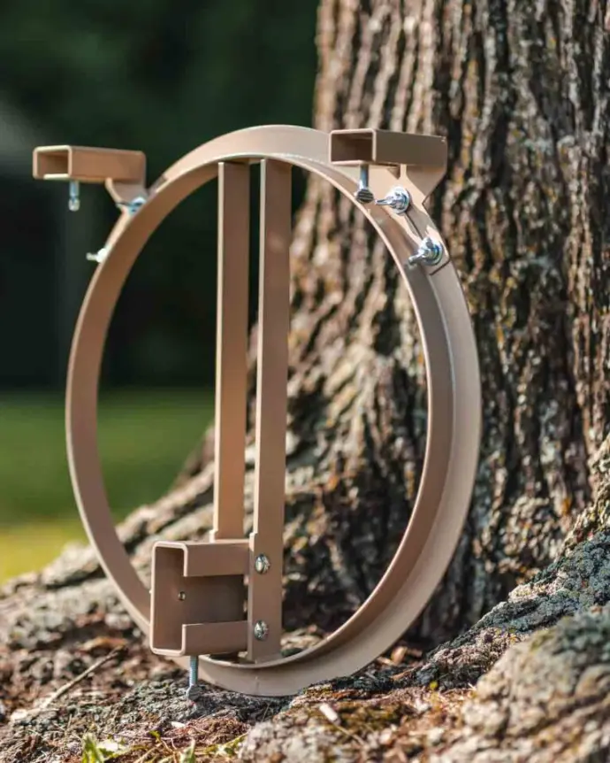 Standing Round Steel Target Base