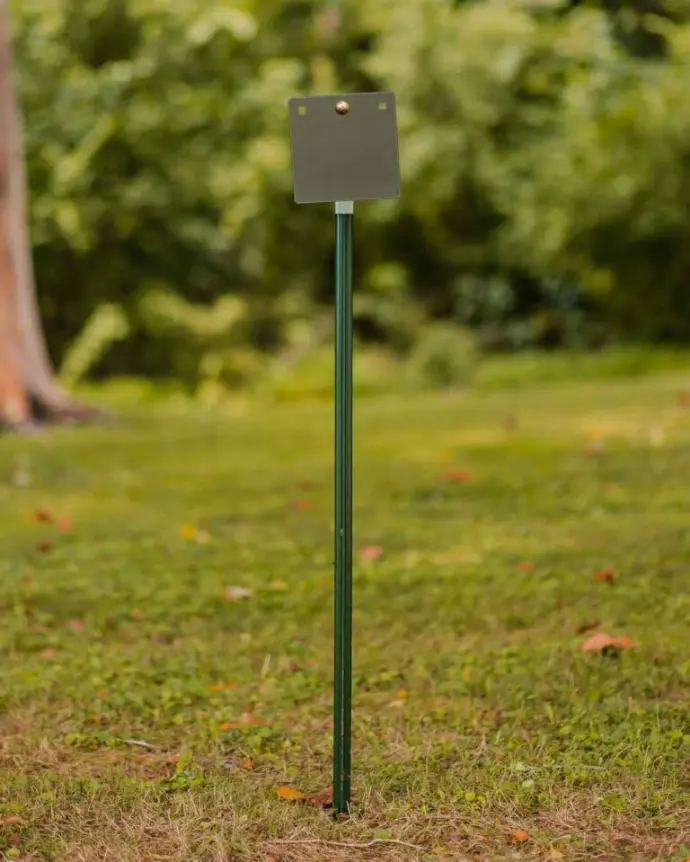 AR500 Steel Gong on a T-Post