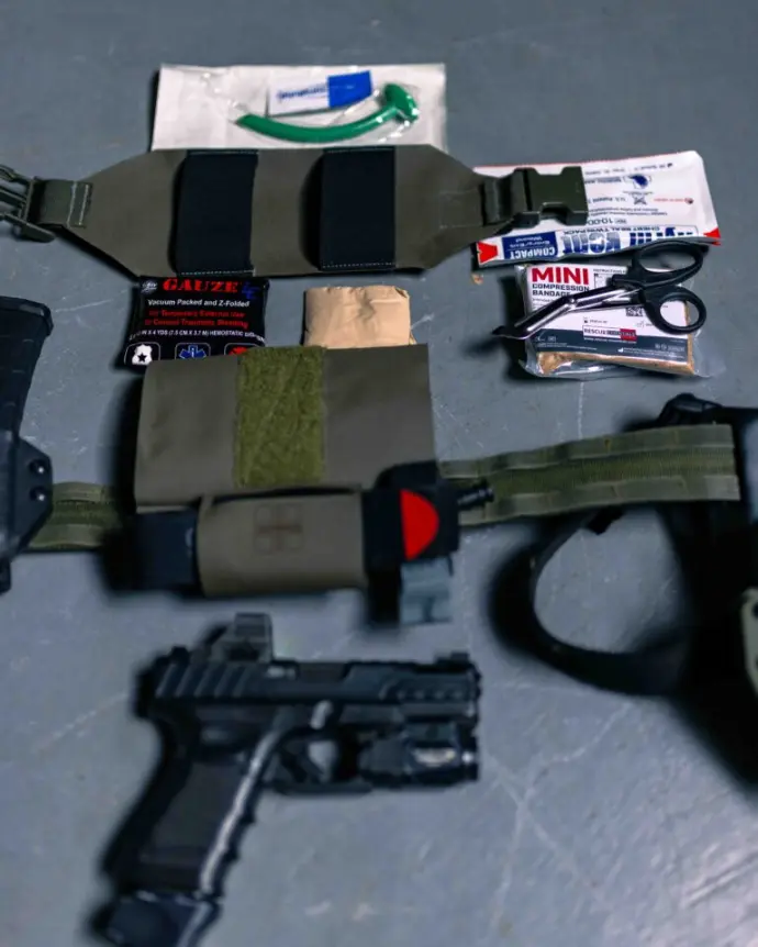 All medical items from the Responder IFAK