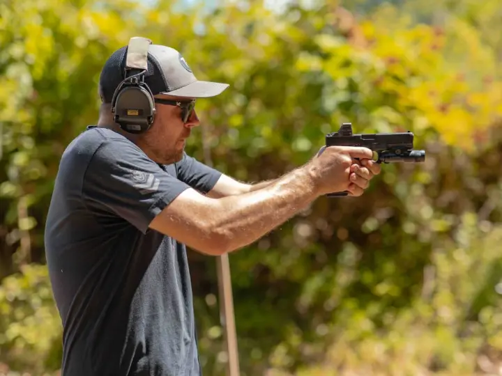 Glock 22 with the Red Dot