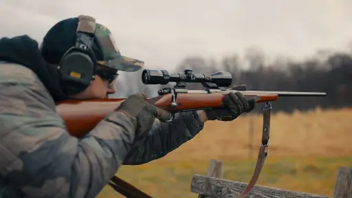 Using the Scope on the Rifle