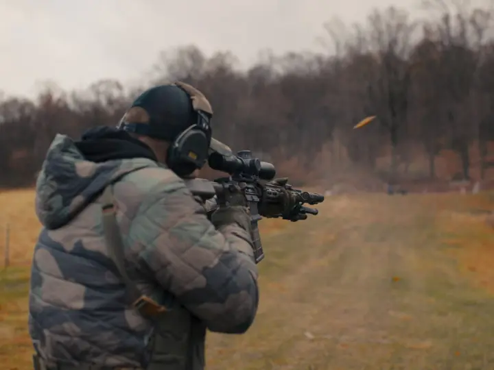 AR15 training at the range