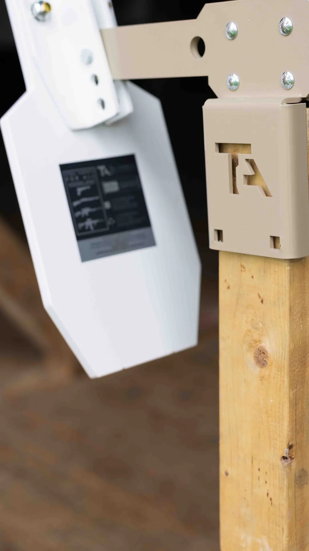 Reduced C Zone Steel Target (Mini A-DAP) - AR550 - TA Targets