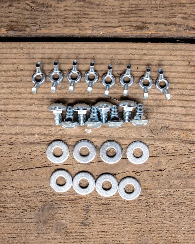 Cardboard Base Hardware Kit