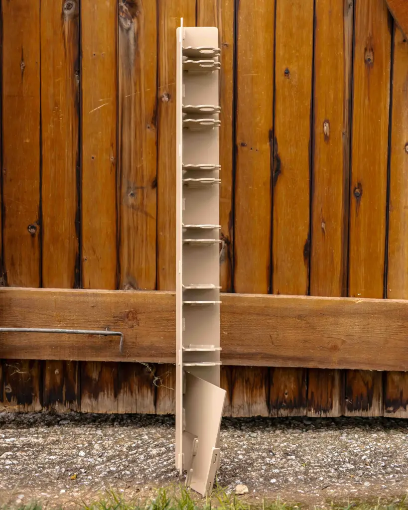 Upright Assembly for Rifle Dueling Tree