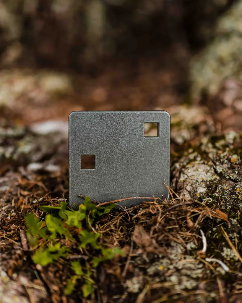 4″ Square AR500 Gong