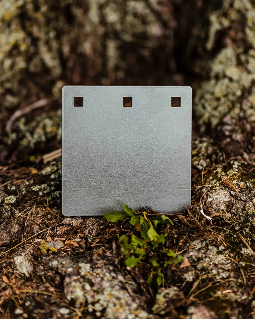 8″ Square AR500 Gong