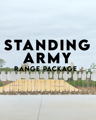 [BYR-STANDINGARMY] Standing Army Silhouette Target Range Package